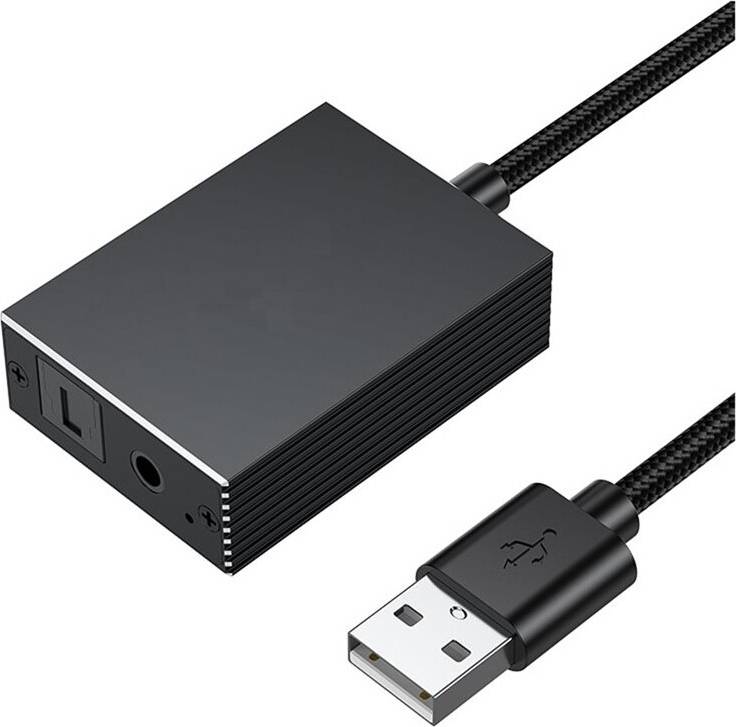 Dac USB to Optical SPDIF Toslink Audio Adapter