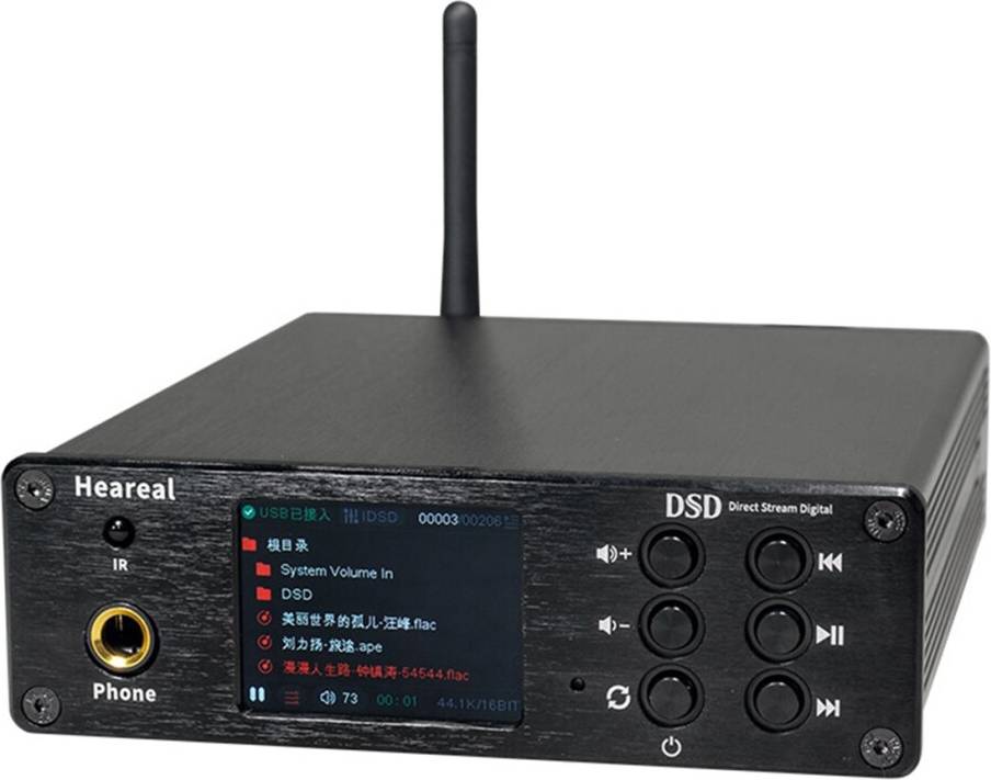 Bluetooth dac Dual-Core ES9038 DSD512 Bluetooth 5.4 Decoder