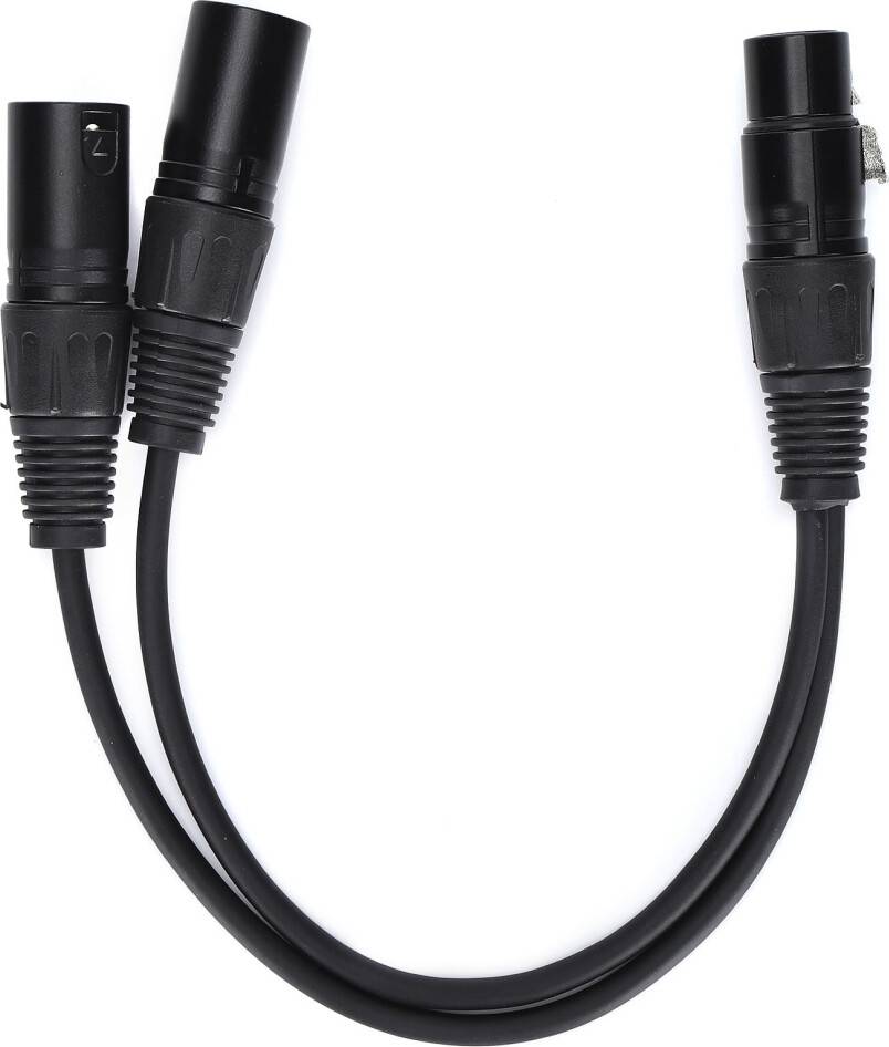Dual Output XLR Adapter Cable