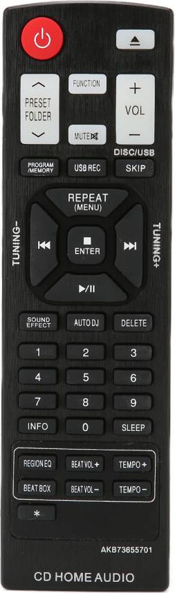 Mini hi fi systems Replacement Remote Control LG Mini Hi-Fi System