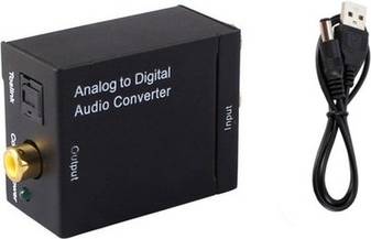 Analog to digital audio converter Sodial Analog To Digital Audio Converter Amplifier Decoder