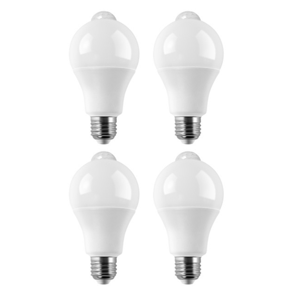 Pir light bulbs Typecat 4PC E27 LED Motion Sensor Bulb Lamp PIR Light