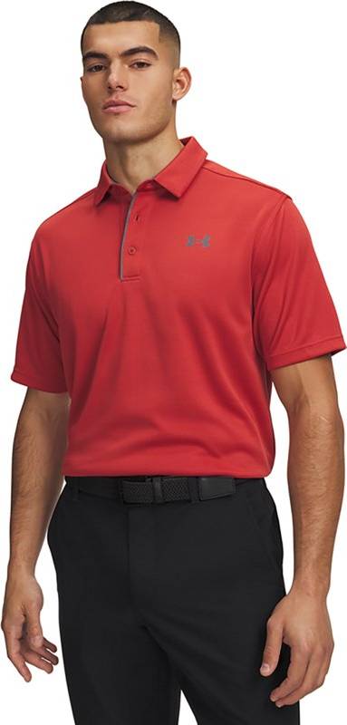Under Armour Tech Polo Racer - Red