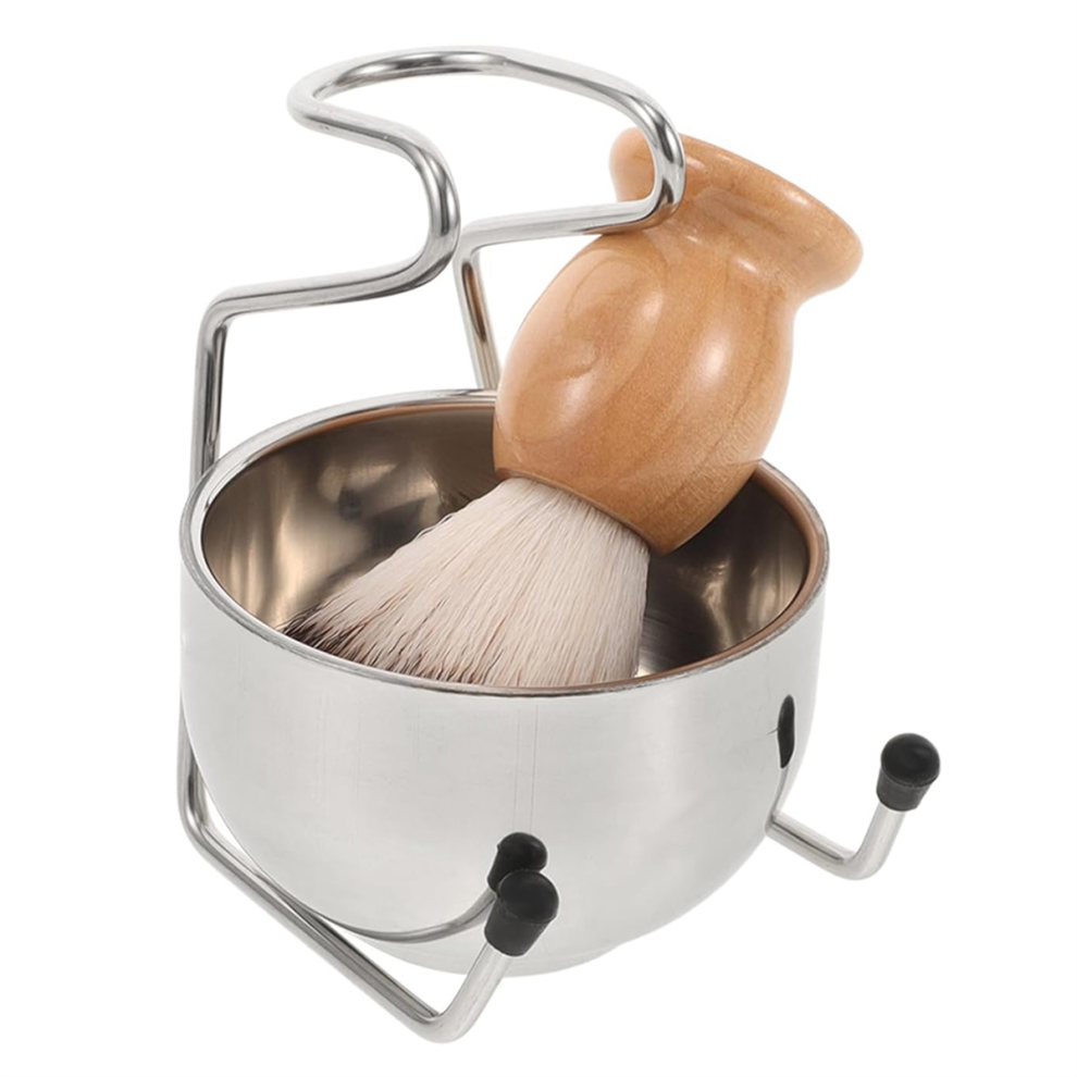 Luxury Men's Shaving Set with Stand