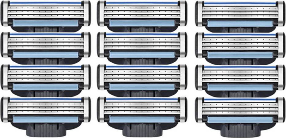 24PCS Compatible Mach 3 Razor Refills