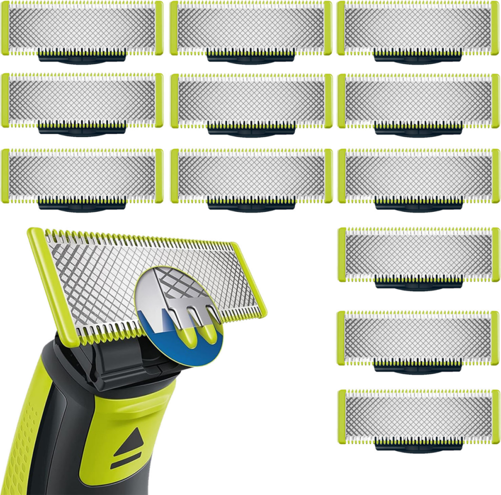 Philips oneblade 12-Pack Razor Blades Compatible Philips Oneblade