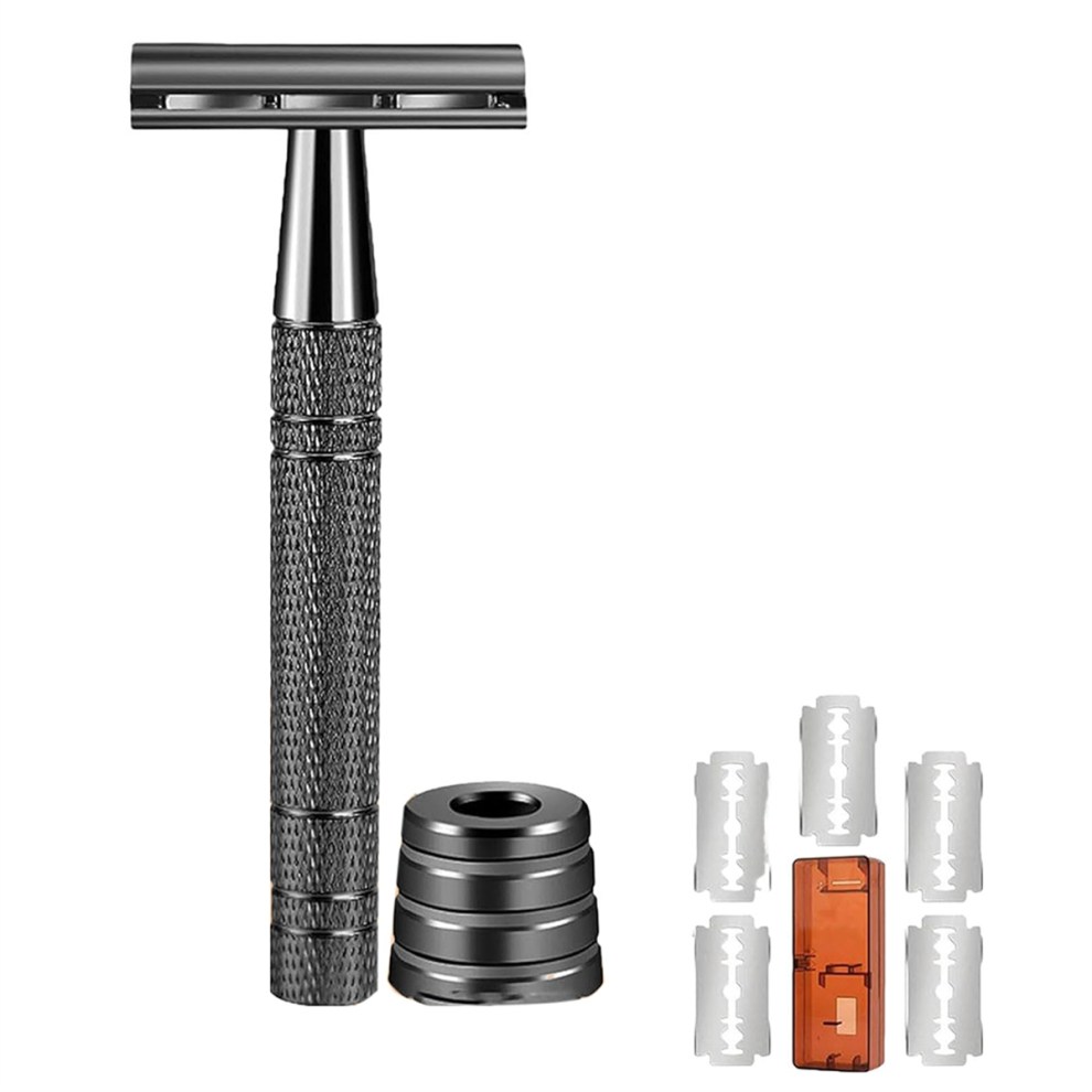Exogio Reusable Metal Razor for Men Safety