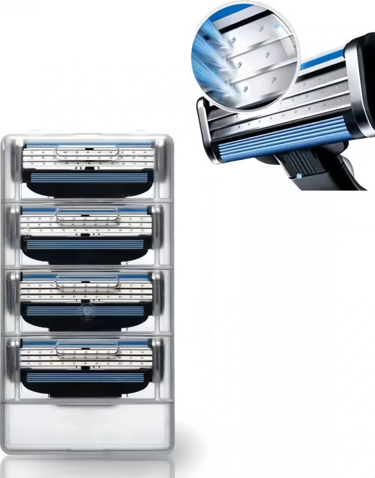 16X Replacement Razor Blades for Gillette Mach 3