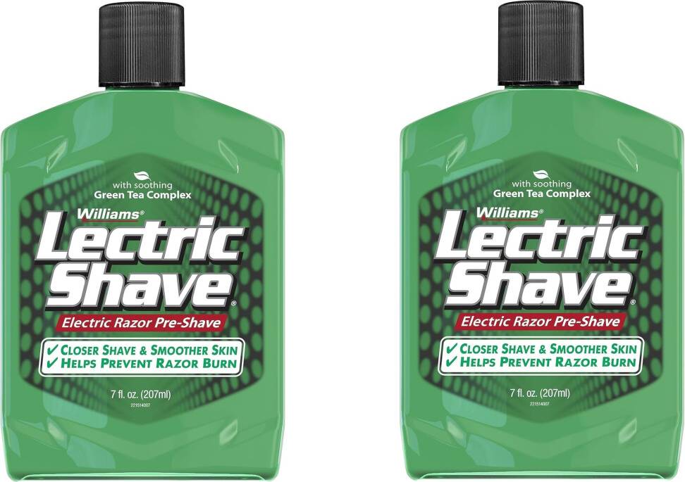 Pre electric shave Williams Electric Razor Pre-Shave 7 Ounce Pack