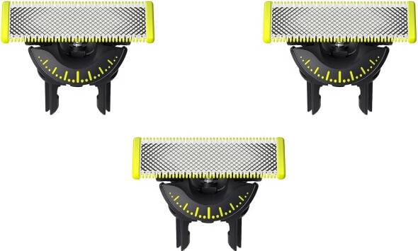 3 Pack 360 Degree Razor Blades