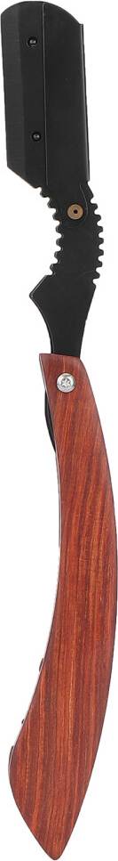 Stainless Steel Straight Razor Wood Handle