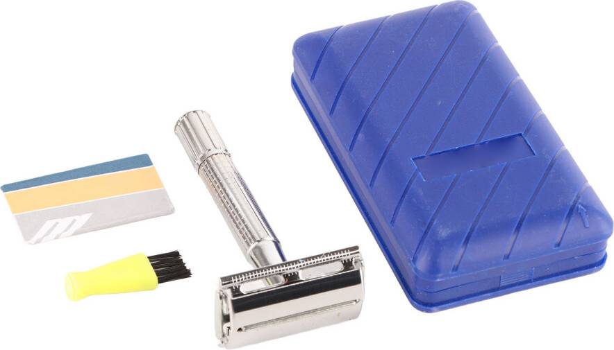 Ergonomic Handle Reusable Single Blade Razor