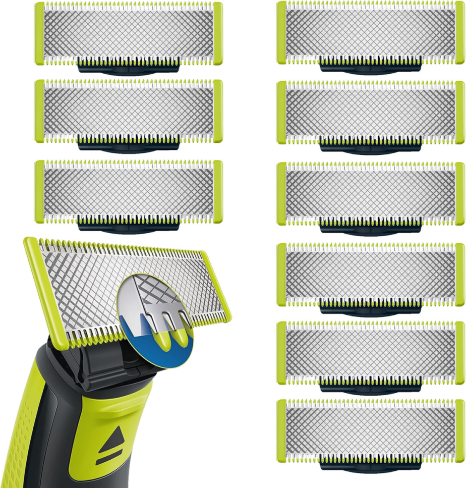 9 Pack Razor Blades Stainless Steel