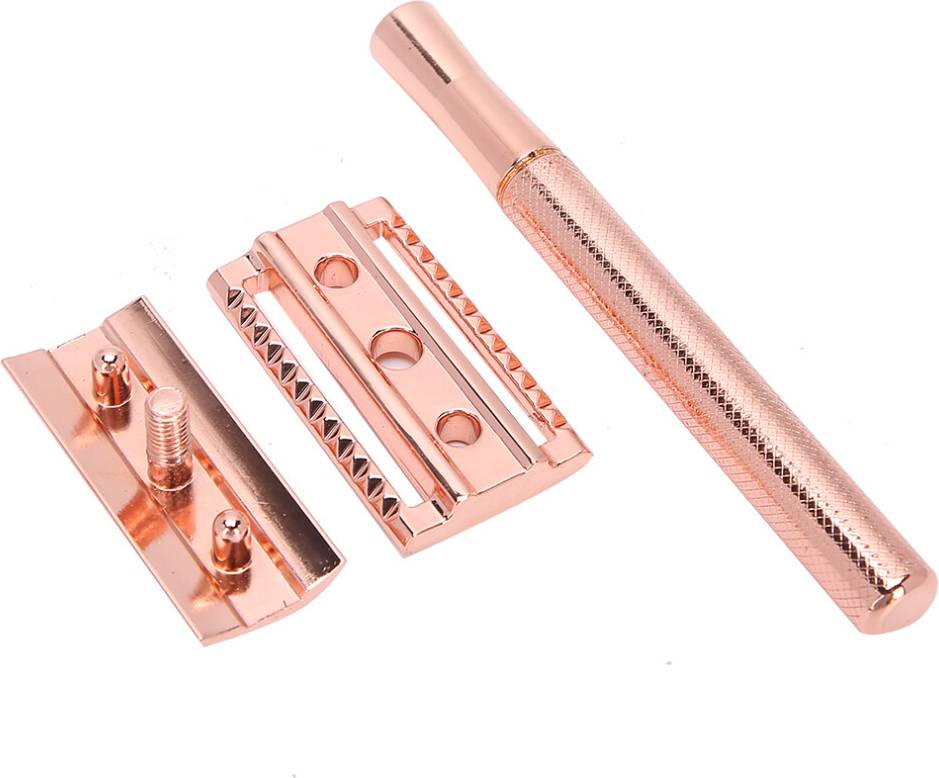 Triple-Plated Durable Double Edge Safety Razor