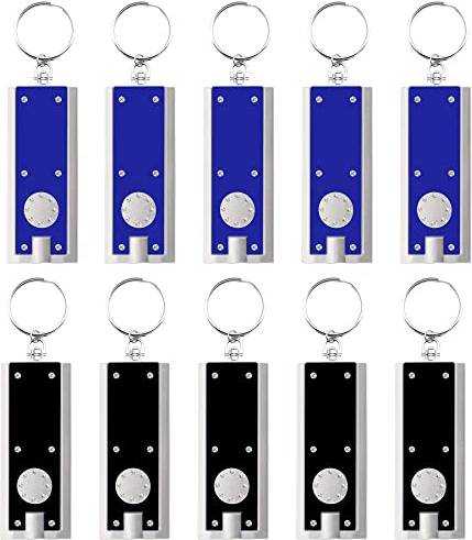 10pk LED Keychain Small Torch Light