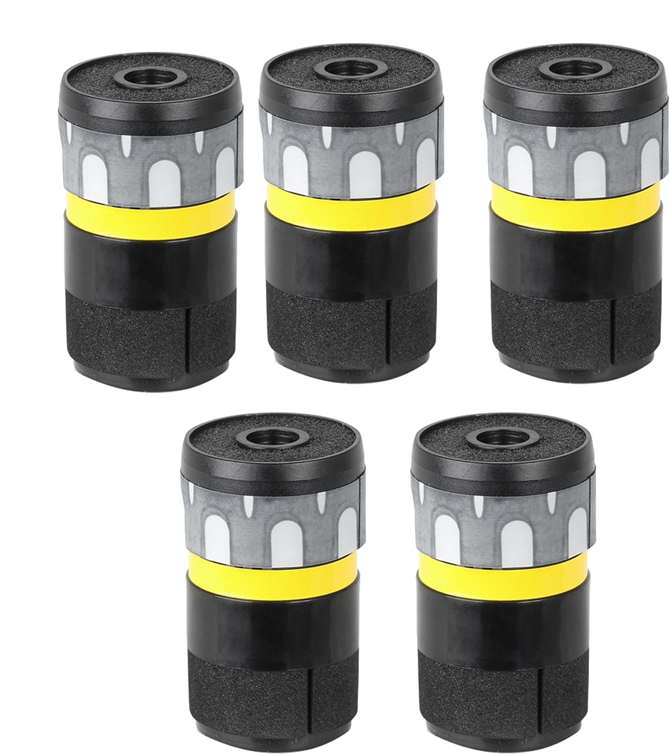 Capsule Ricambio Microfono Dinamico 5 Pcs