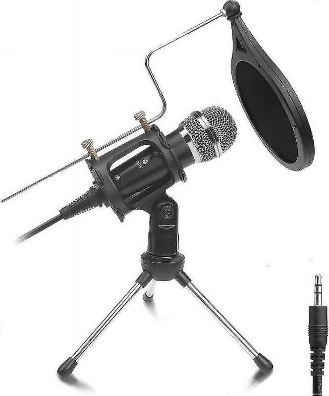 3.5mm Condenser Recording Microphone Set