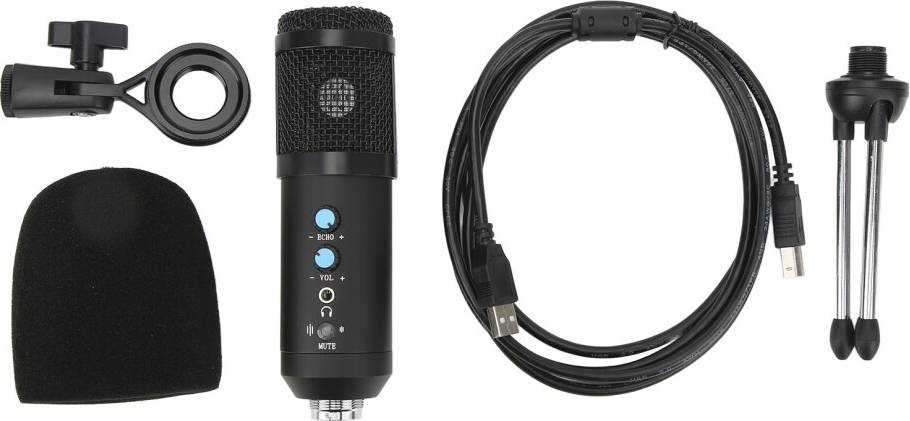 Premium USB Microphone For Podcaster Singer And Streamer