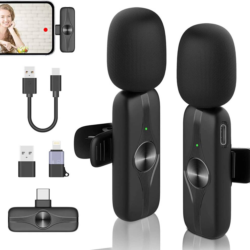Wireless Lapel Microphone For Multi-Scene