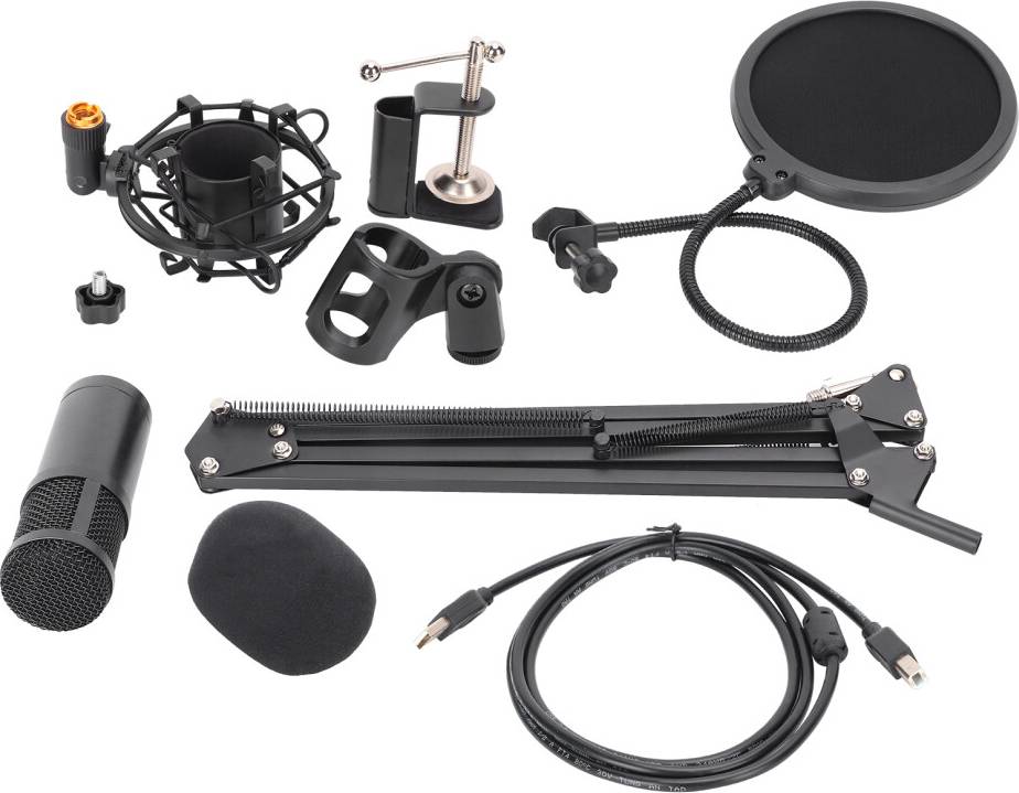 USB Condenser Microphone Bundle Kit