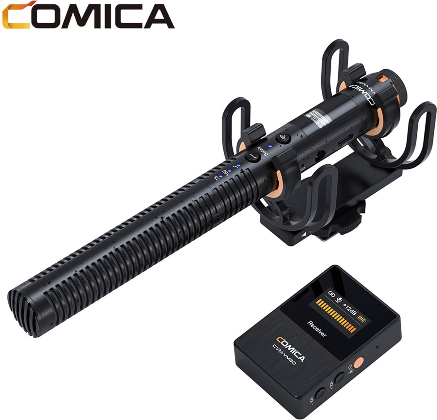 Andoer Comica VM30 Camera Microphone Condenser Mic System