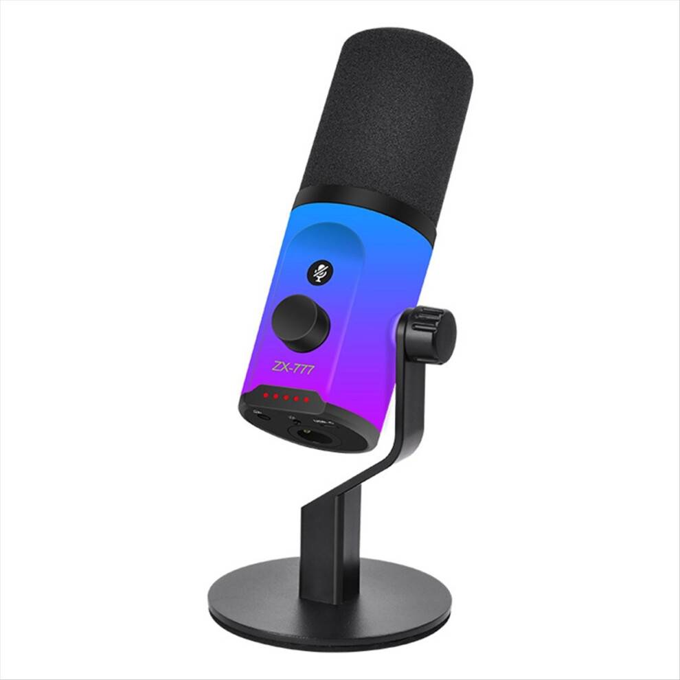 Typecat USB XLR RGB Desktop Dynamic Microphone