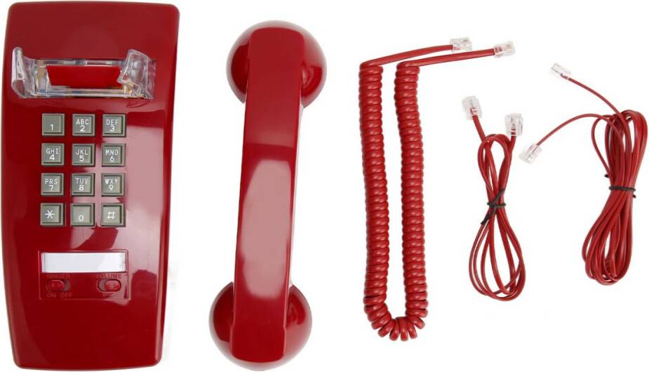 Hearing aid compatible phones Retro Design Wall Mountable Phone