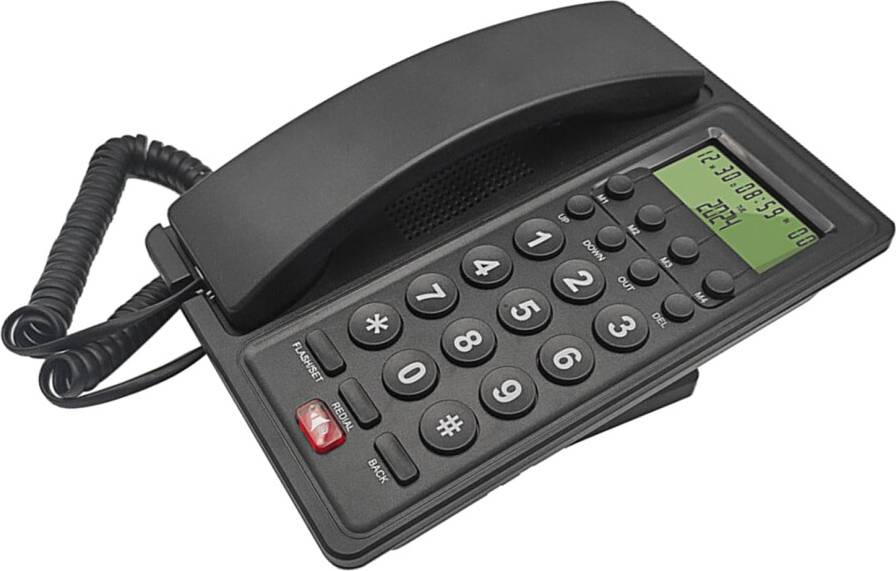 Classical Desk Phone With Caller Display