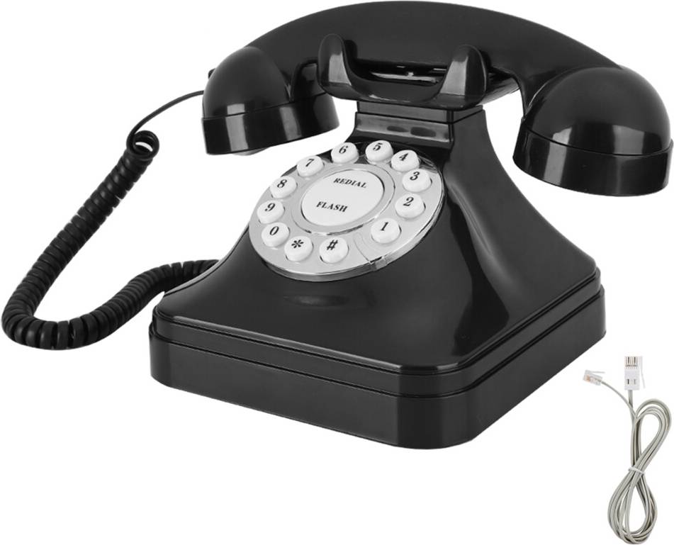 Classic Desk Phone with Loud Ringer