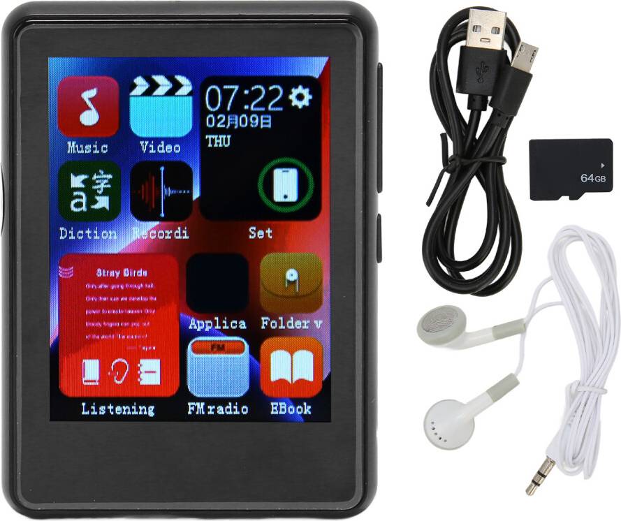Compact Mp3 Player With Touch Screen