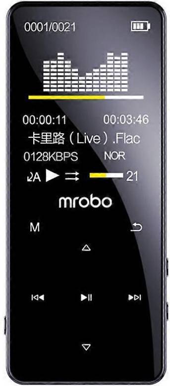 Walkman mp3 16GB Portable Mini Walkman Bluetooth Touch Key
