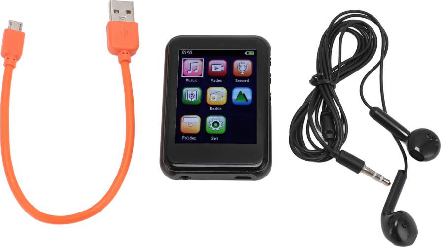 MP3 Player Bluetooth 5.3 Touch Screen