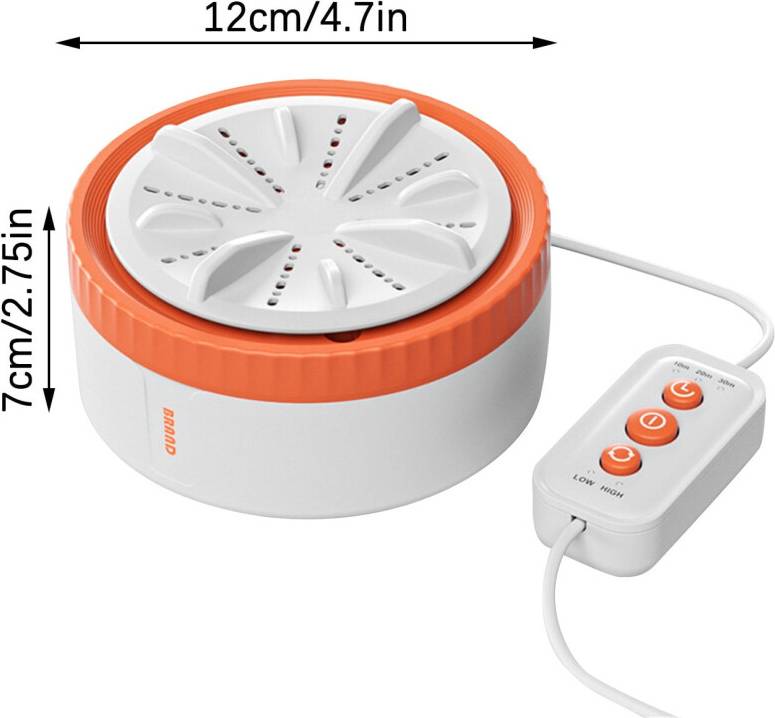 Portable USB Mini Turbo Washing Machine