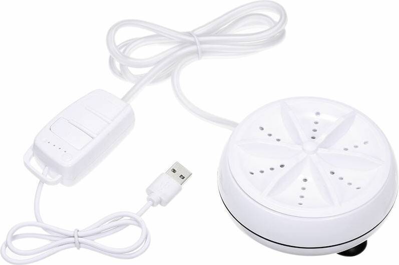 Ultrasonic cleaner Ultrasonic Mini Washing Machine - White