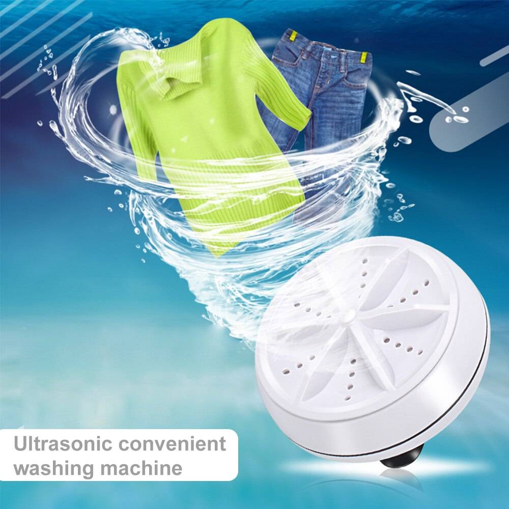 Mini Ultrasonic Washing Machine