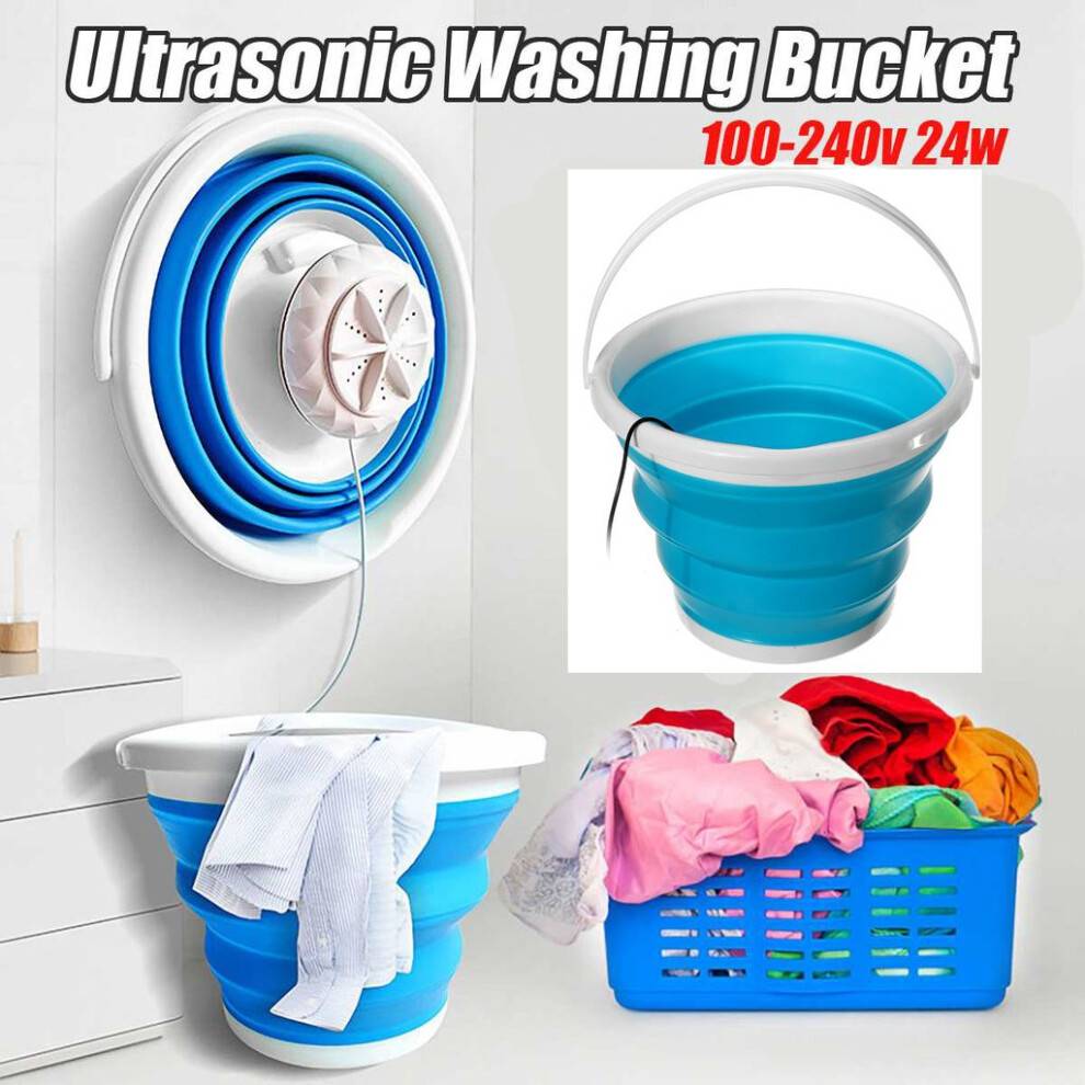 Portable Mini Ultrasonic Washing Machine