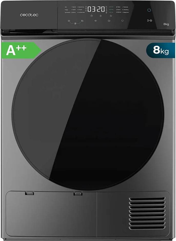 Cecotec Dresscode Dry 8400 Max Front Loading Dryer Silver