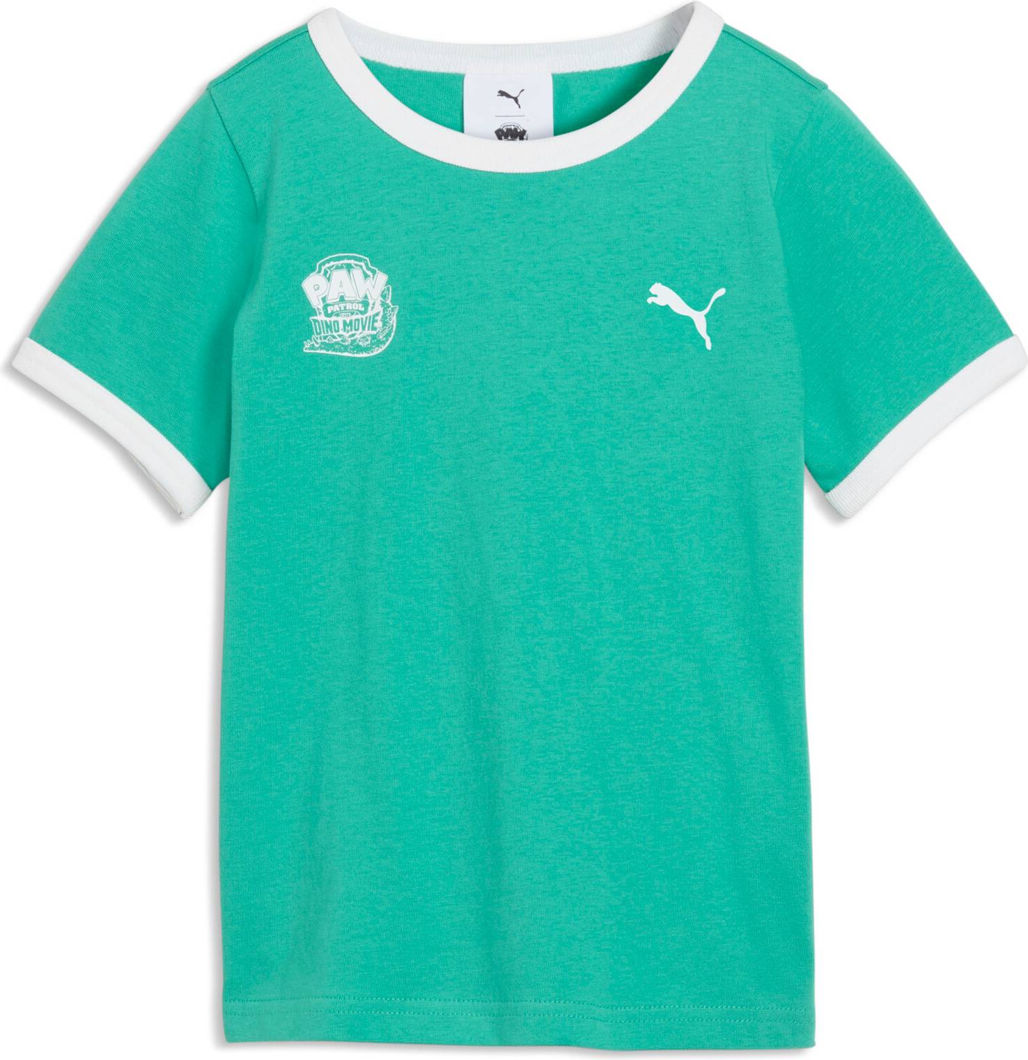 Puma Ringer Tee Kids Vibrant Green