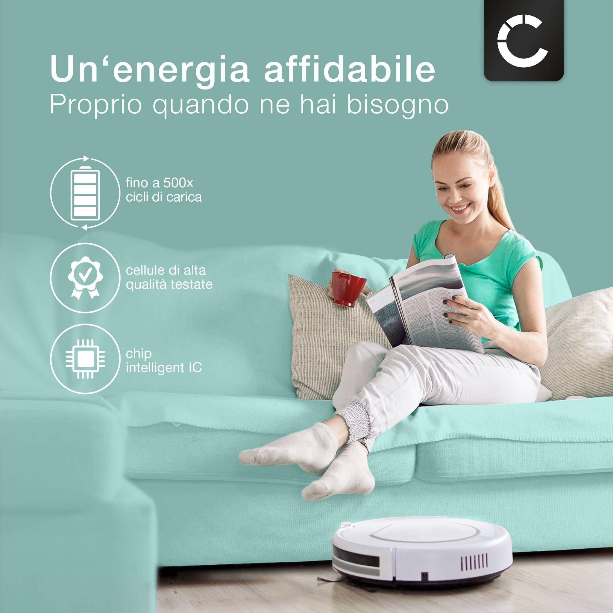 Cellonic Batteri för Roidmi Eve Plus Proscenic M7 Pro
