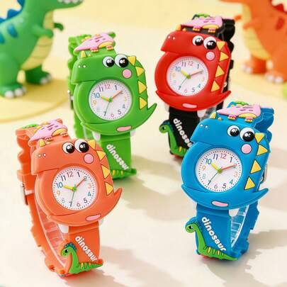3D Dinosaur Pattern Quartz Watch