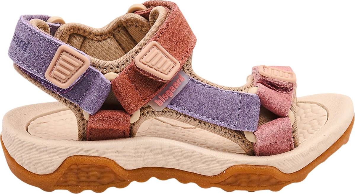 bisgaard Raden Sandal Multi Patterned Violet