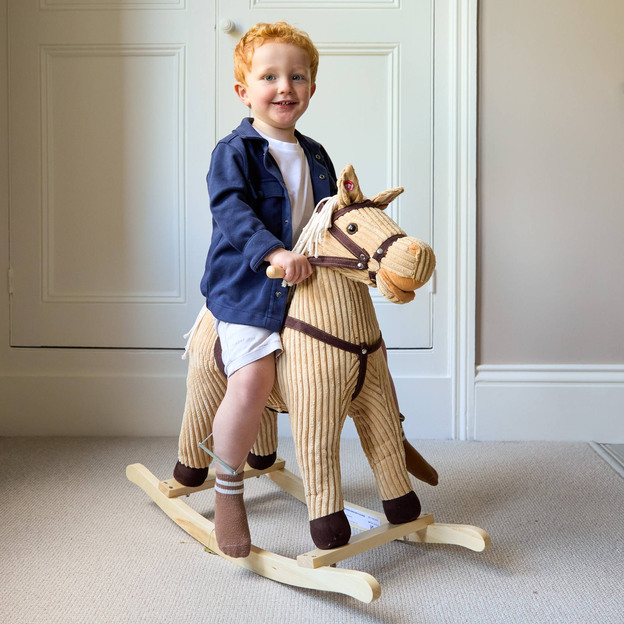 Large Rocking Horse Brown
