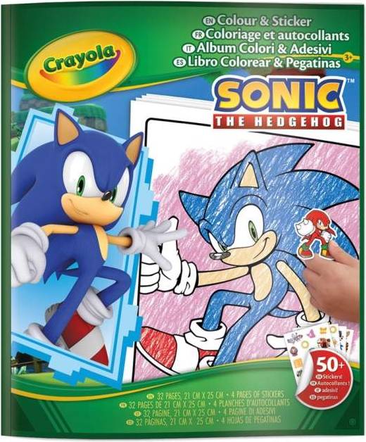 Northix Sonic Color Sticker Set