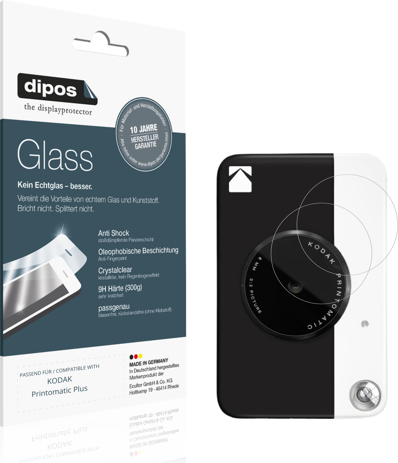 Kodak printomatic Dipos Screen Protector For Kodak Printomatic Plus