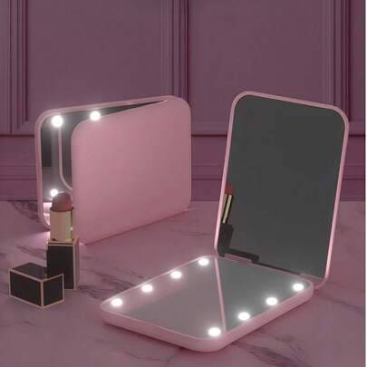 Shein LED Makeup Mirror Lighted Portable Mini