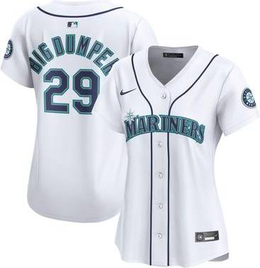 Nike Cal Raleigh White Seattle Mariners Jersey