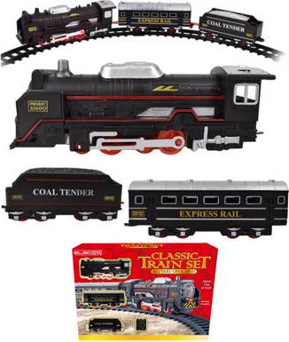 B&Q Classic Battery Operated Train Set