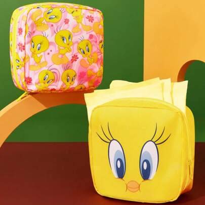 Shein Cartoon Pattern Polyester Fiber Storage Bag