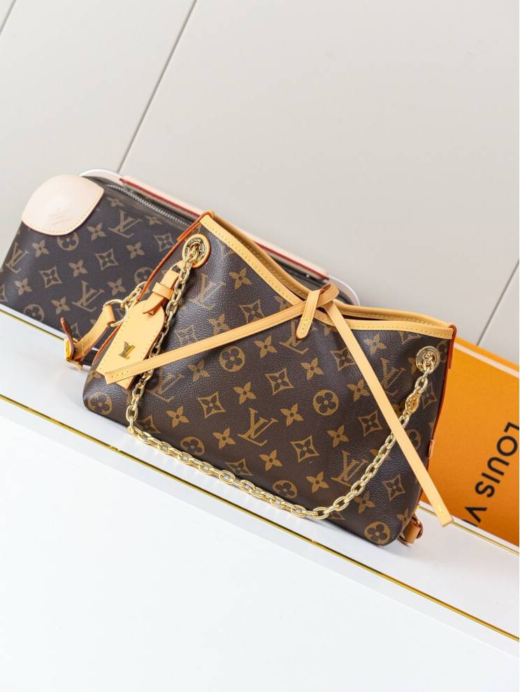 Monogram Canvas Chain Shoulder Tote