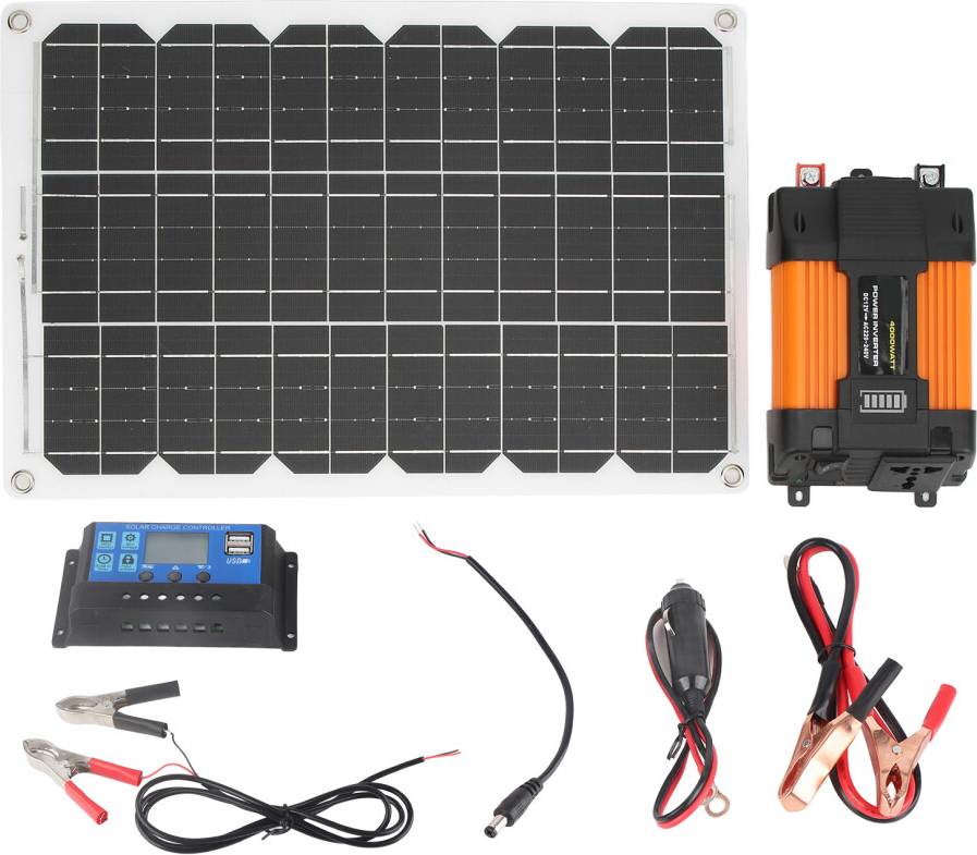 Comprehensive Monocrystalline Cells 18W 18V Solar Panel Kit